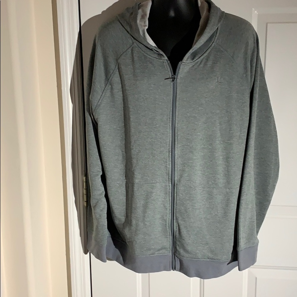 Hurley Nike Dri-Fit Hoodie Zip Front Sweatshirt